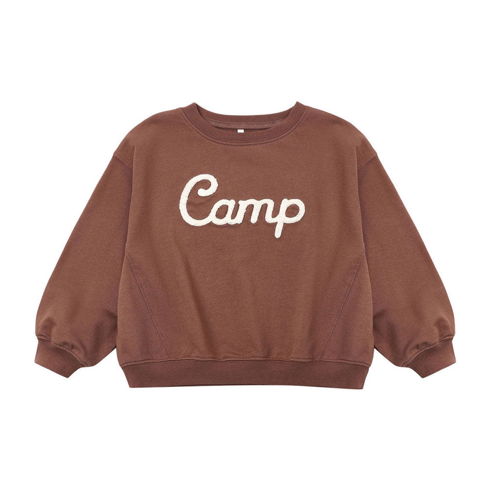 Rylee and Cru Mulberry Camp Oversized Sweatshirt