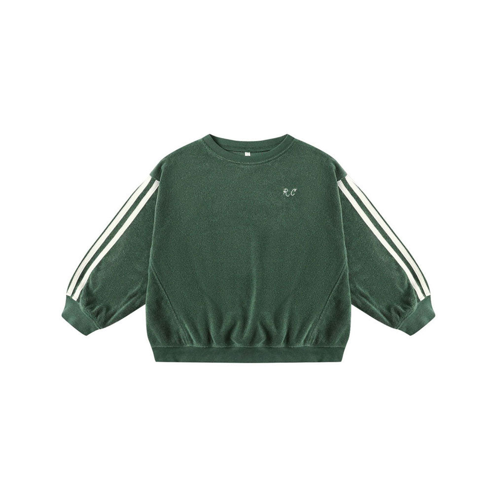 Rylee and Cru Green Oversized Sweatshirt