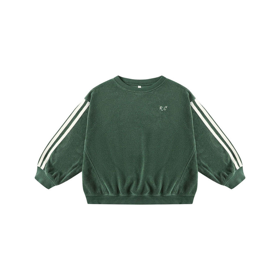 Rylee and Cru Green Oversized Sweatshirt