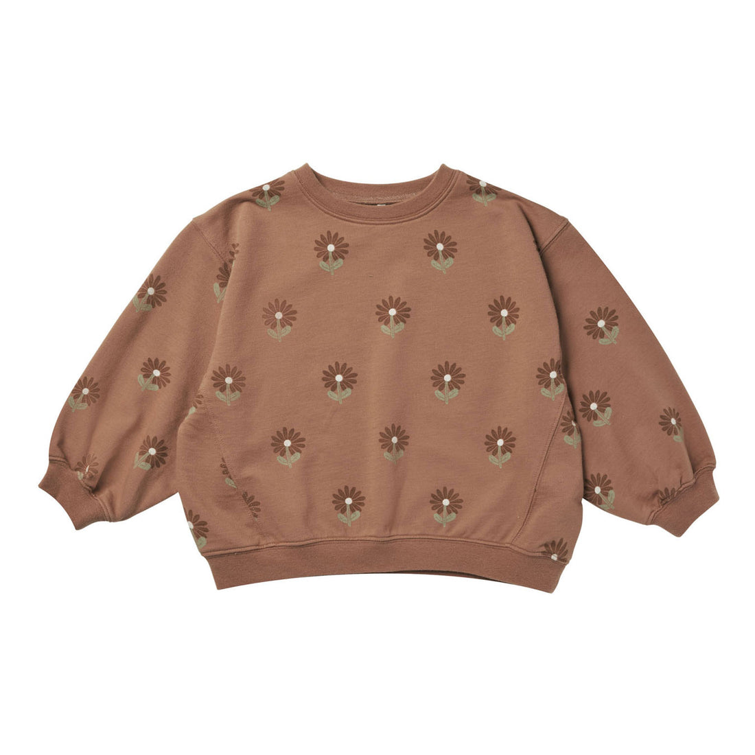 Rylee and Cru Sunflower Oversized Crew Sweatshirt