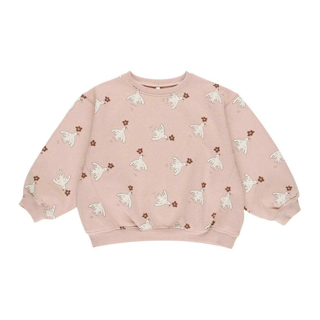 Rylee and Cru Doves Oversized Sweatshirt