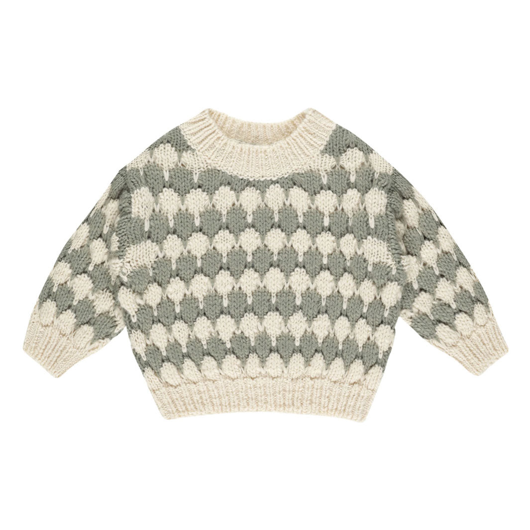 Rylee and Cru Laurel Stripe Bubble Knit Sweater