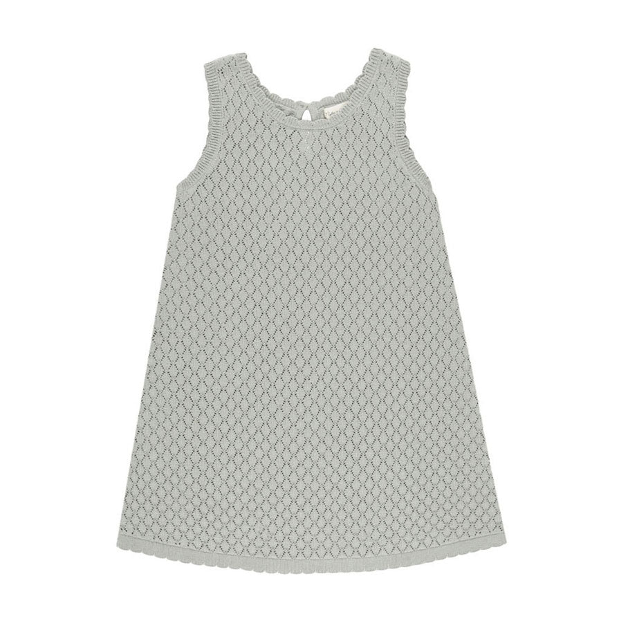 Rylee and Cru Seafoam Crochet Tank Mini Dress