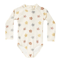 Rylee and Cru Leilani Delphine Rash Guard One-Piece - Leilani