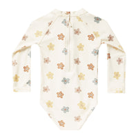 Rylee and Cru Leilani Delphine Rash Guard One-Piece - Leilani