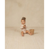 Rylee and Cru Hibiscus Maryn Rash Guard Set - Hibiscus