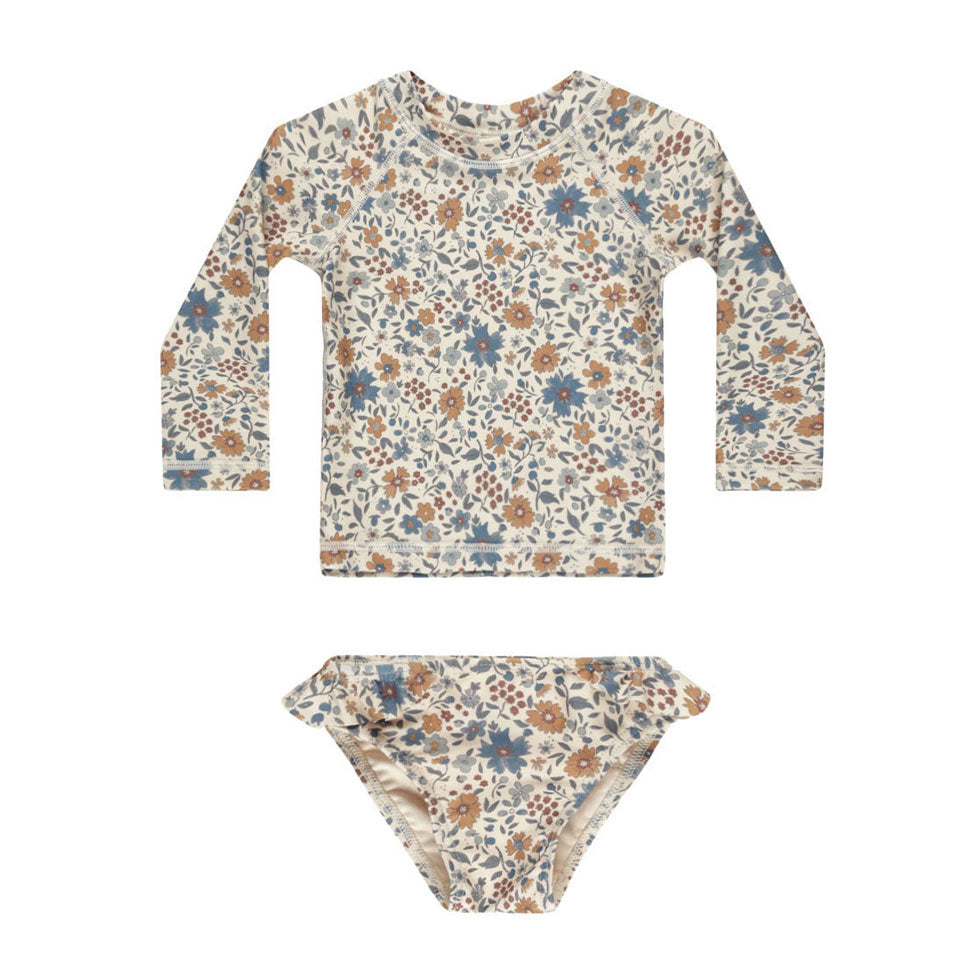 Rylee and Cru Gardenia Maryn Rashguard Set