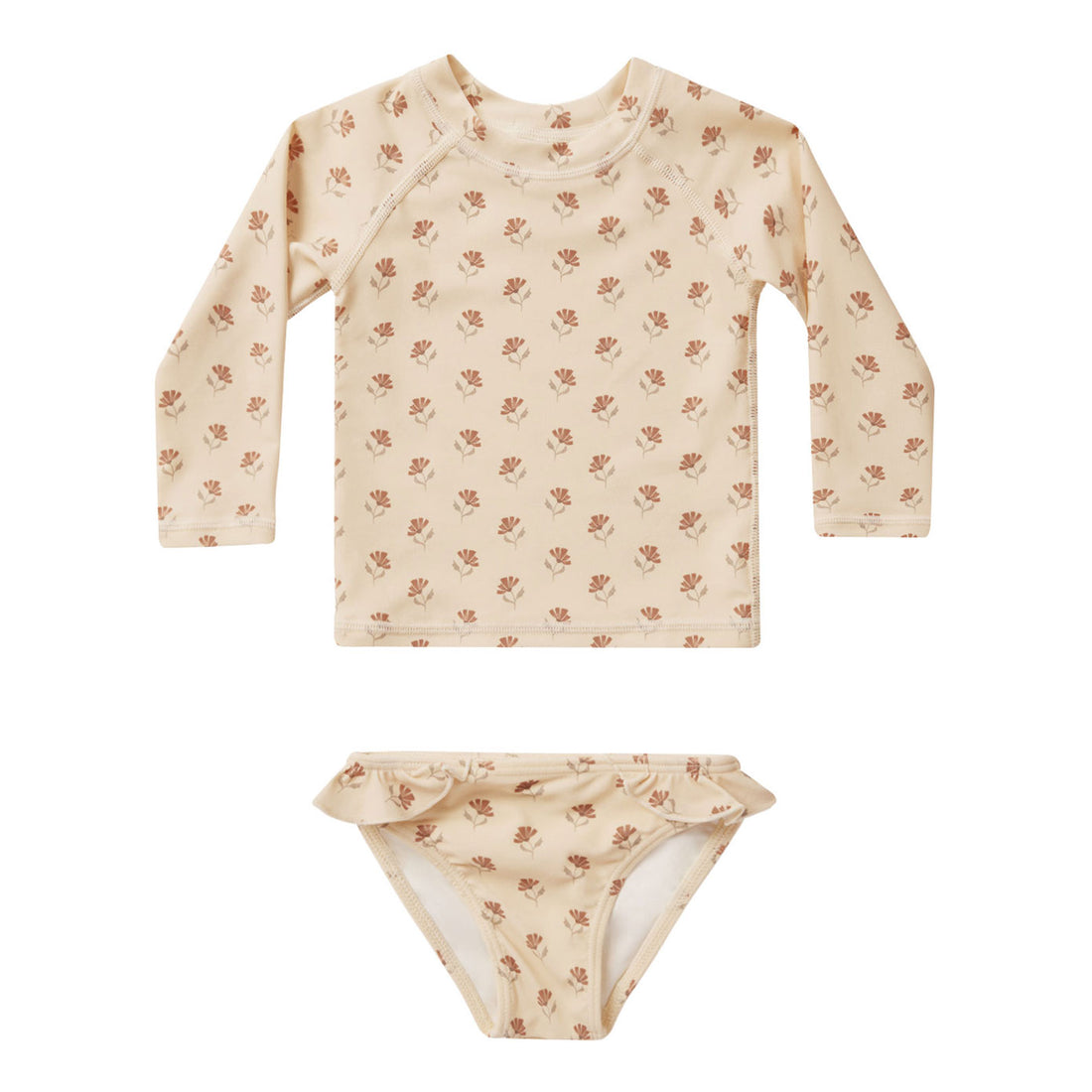 Rylee and Cru Vintage-Fleur Maryn Rash Guard Set - Vintage Fleur