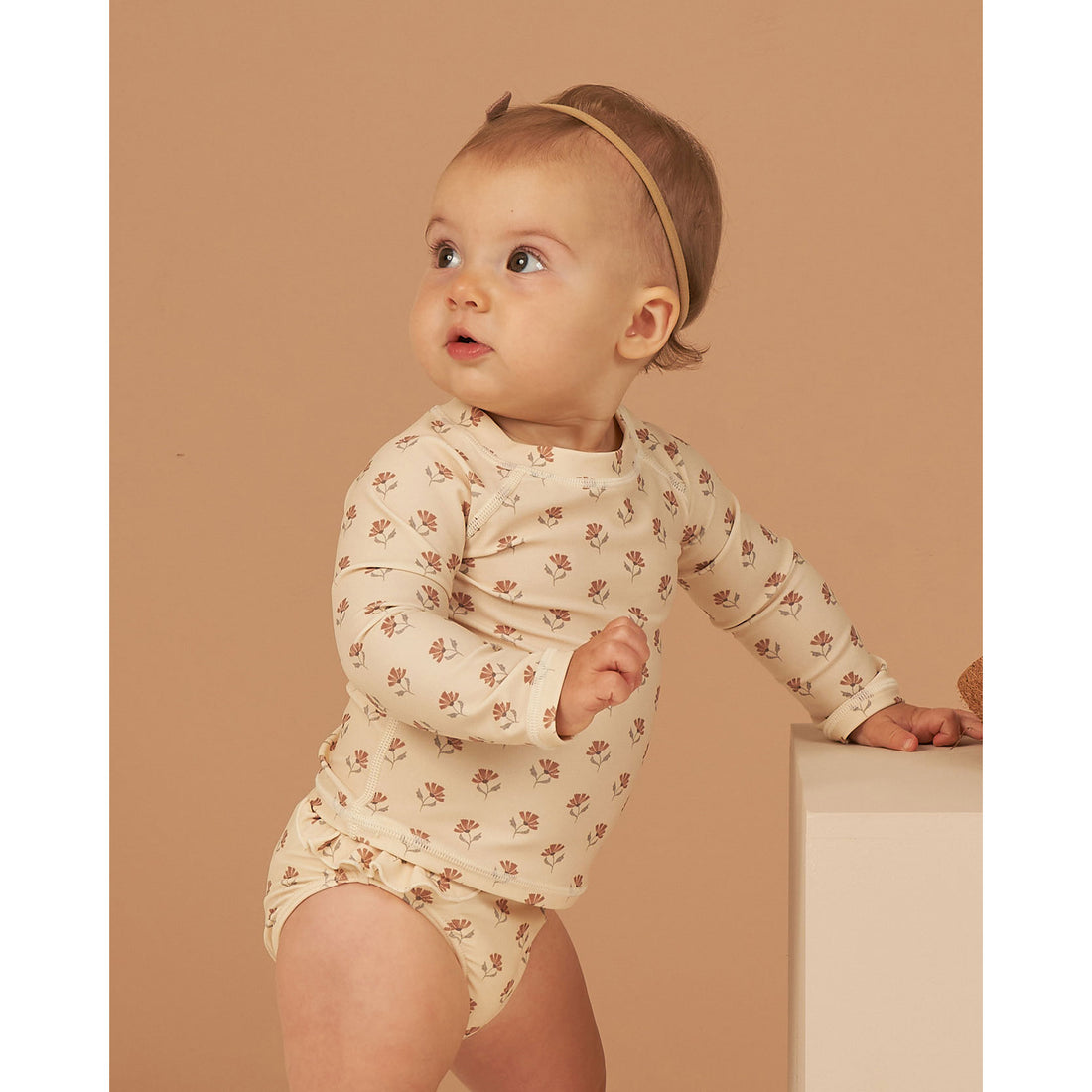 Rylee and Cru Vintage-Fleur Maryn Rash Guard Set - Vintage Fleur
