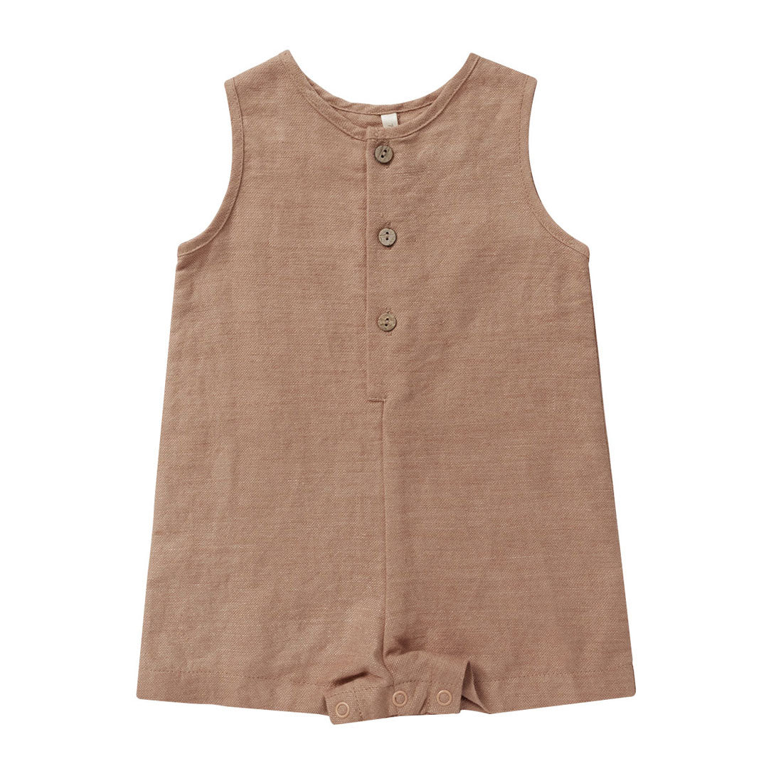 Rylee and Cru Clay Maverick Romper - Clay
