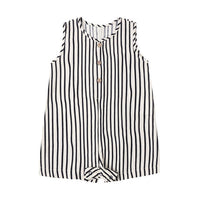 Rylee and Cru Wavy Stripe Mavrick Romper
