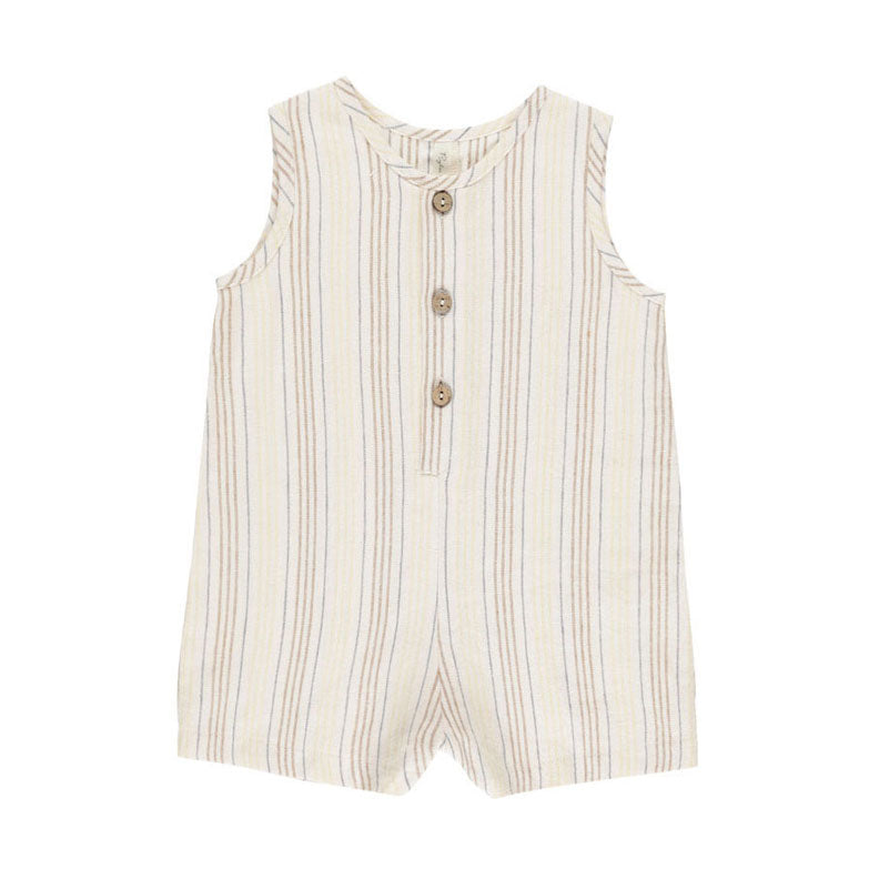 Rylee and Cru Summer Stripe Maverick Romper