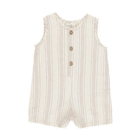 Rylee and Cru Summer Stripe Maverick Romper