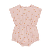 Rylee and Cru Pink Starfish Kai Romper