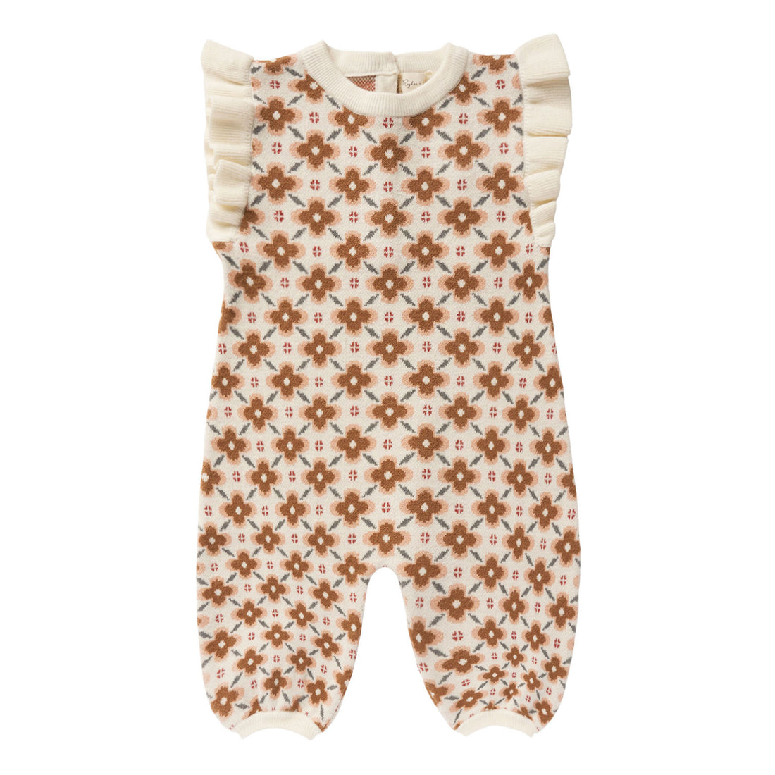 Rylee and Cru Mosaic Stella Knit Jumpsuit