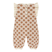 Rylee and Cru Mosaic Stella Knit Jumpsuit