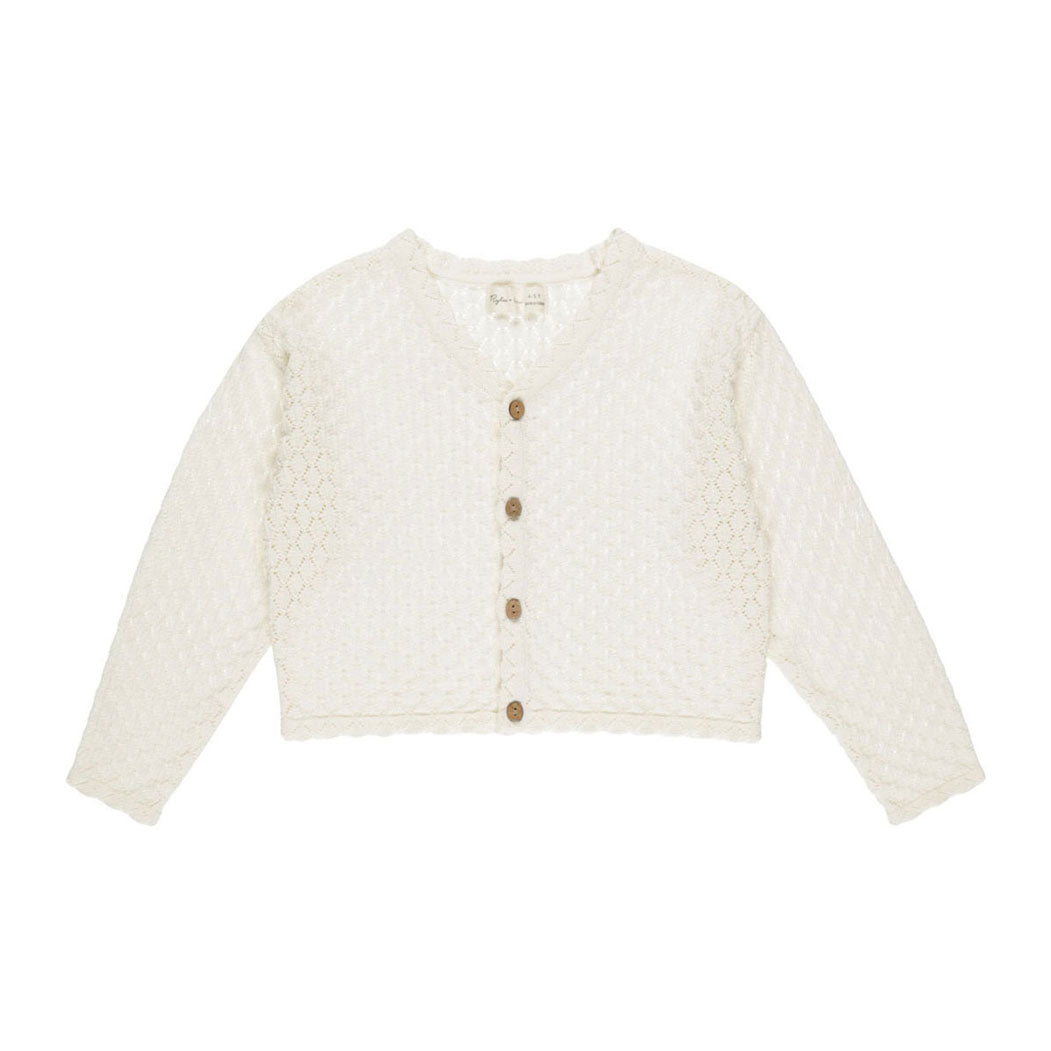 Rylee and Cru Ivory Ella Cardigan