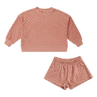 Rylee and Cru Pink Check Track Set