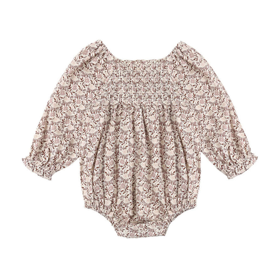 Rylee and Cru Natural Primrose Adelaide Romper