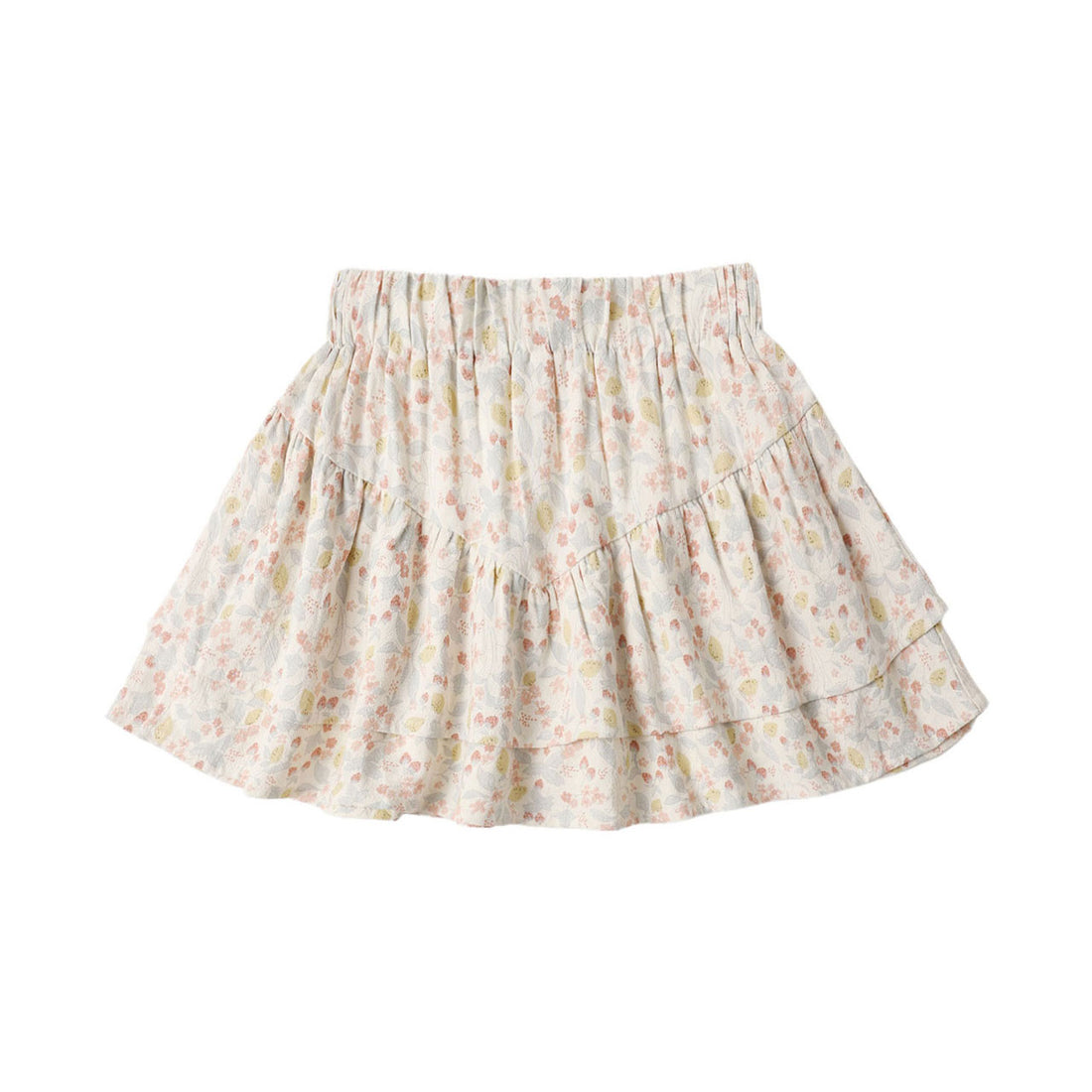 Rylee and Cru Summer Garden Tiered Mini Skirt