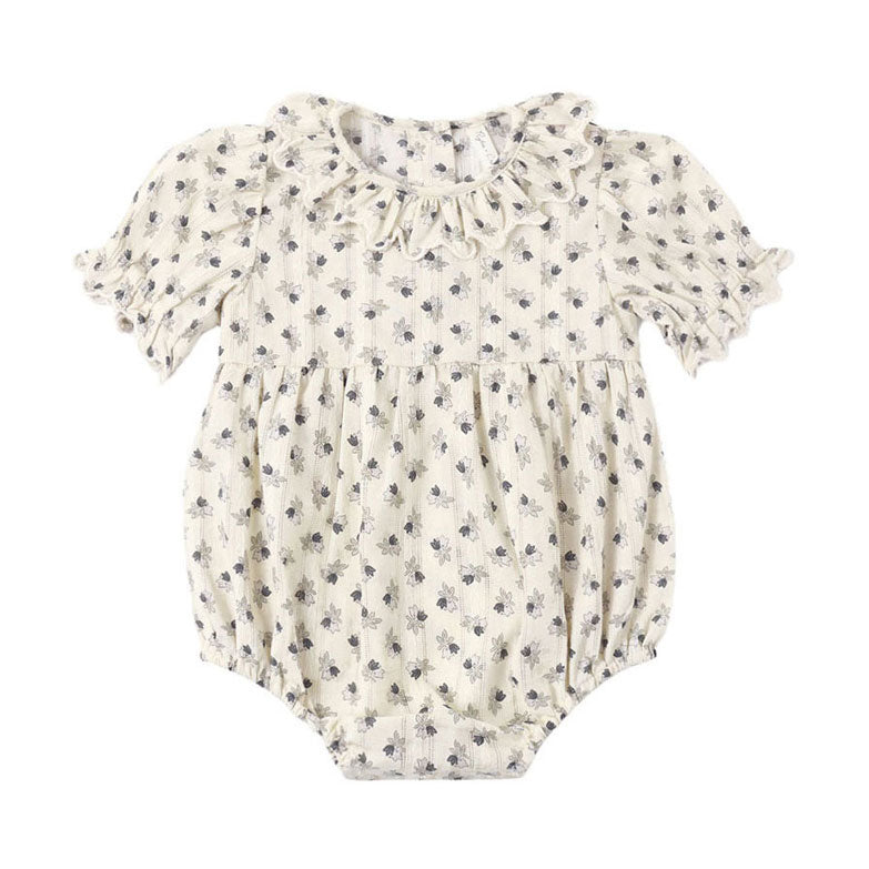 Rylee and Cru Natural Vintage Fleur Liv Romper