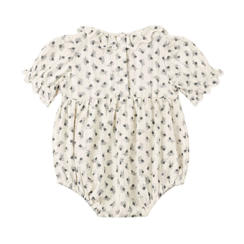 Rylee and Cru Natural Vintage Fleur Liv Romper