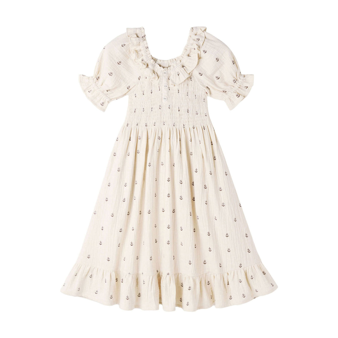 Rylee and Cru  Natural Anchors Lexi Dress