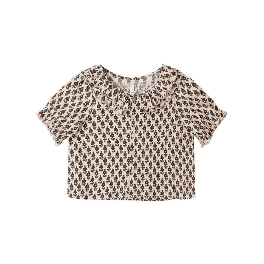 Rylee and Cru Harvest Floral Liv Blouse