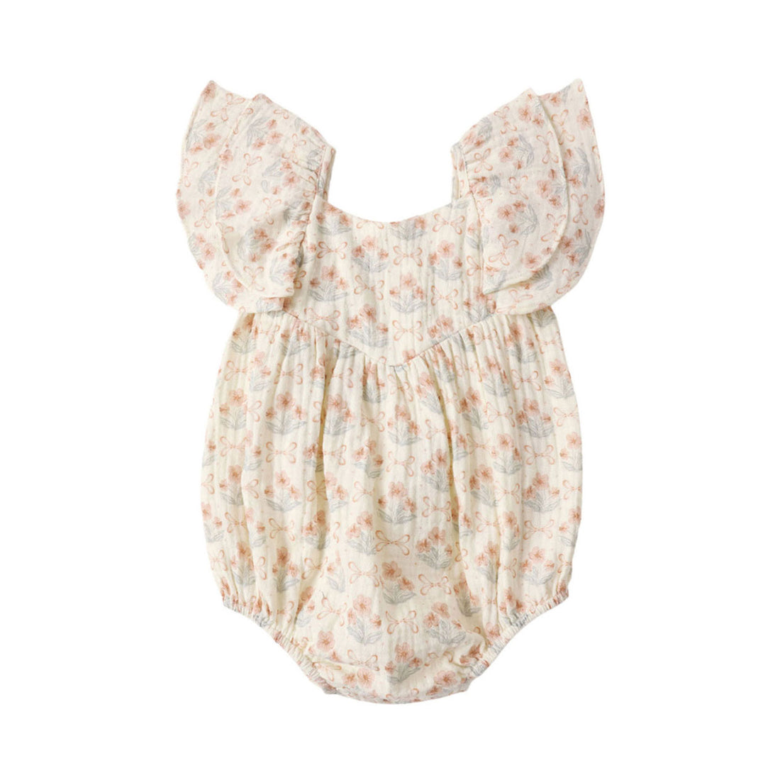 Rylee and Cru  Ivory Blossom Roxy Romper