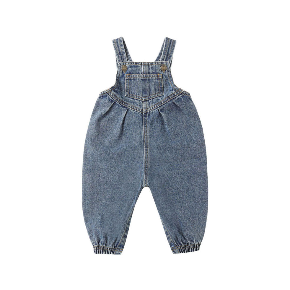 Rylee and Cru Indigo Vintage Overall