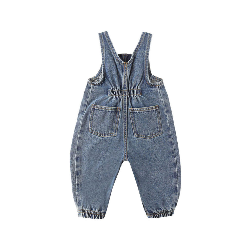 Rylee and Cru Indigo Vintage Overall