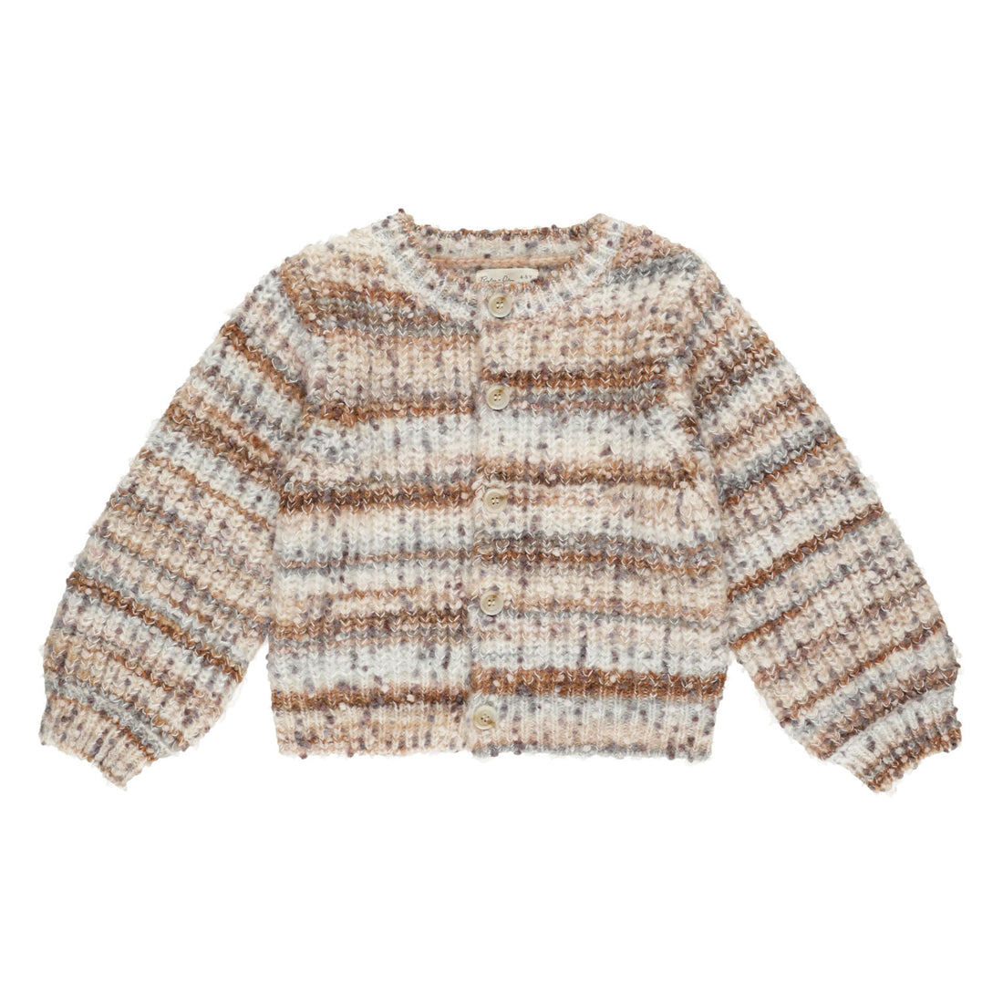 Rylee and Cru Blue Multi-Stripe Cheyenne Cardigan
