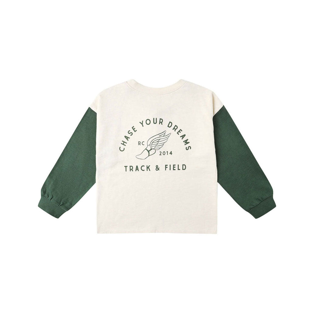 Rylee and Cru Natural Relaxed Long Sleeve Henley