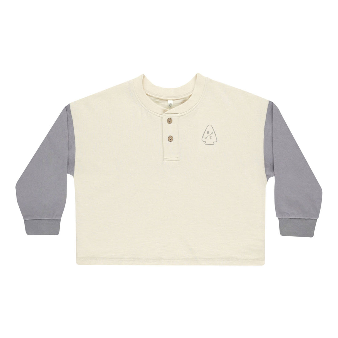Rylee and Cru Explore Relaxed Long Sleeve Henley T-shirt