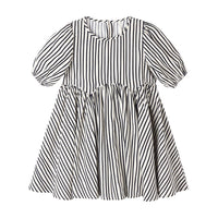 Rylee and Cru Wavy Stripe Rose Dress
