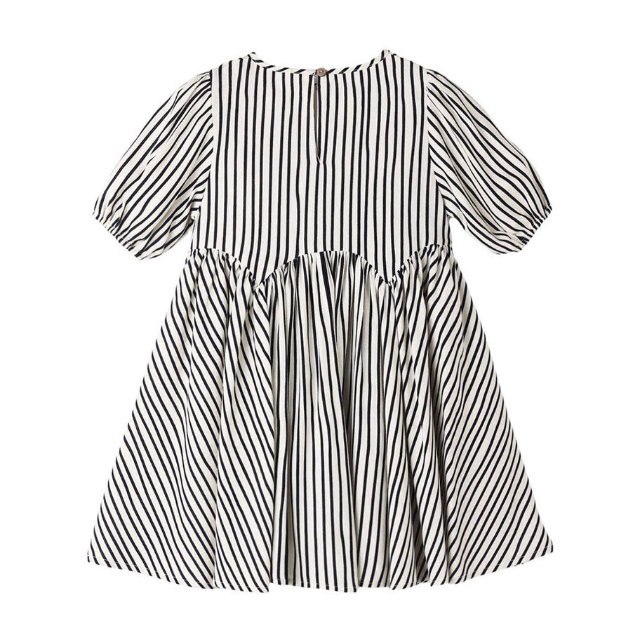 Rylee and Cru Wavy Stripe Rose Dress