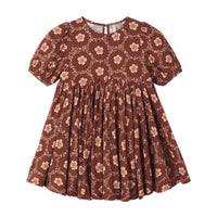 Rylee and Cru Brick Daisies Rose Dress