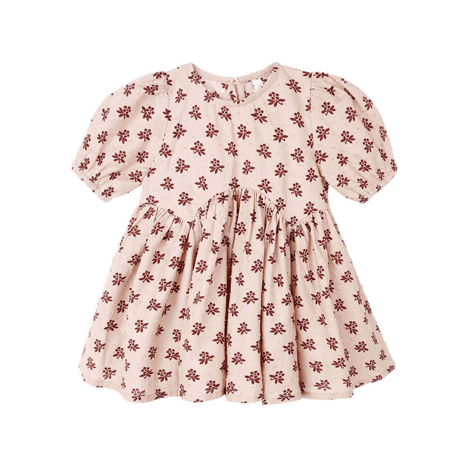 Rylee and Cru Blush Fleur Rose Dress