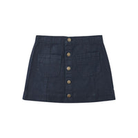 Rylee and Cru Indigo Denim Denver Mini Skirt