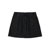 Rylee and Cru Washed Black Denver Mini Skirt