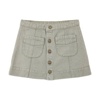 Rylee and Cru Dark Sage Denver Mini Skirt