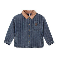 Rylee and Cru Indigo Nashville Quilted Jacket