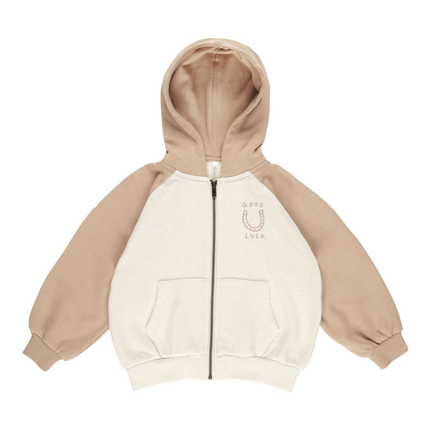Rylee and Cru Good Luck Zip Up Hoodie