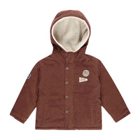 Rylee and Cru Brick Cord Puffer Jacket