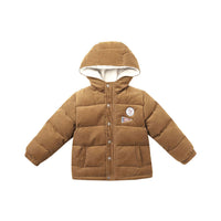 Rylee and Cru Golden Cord Puffer Jacket