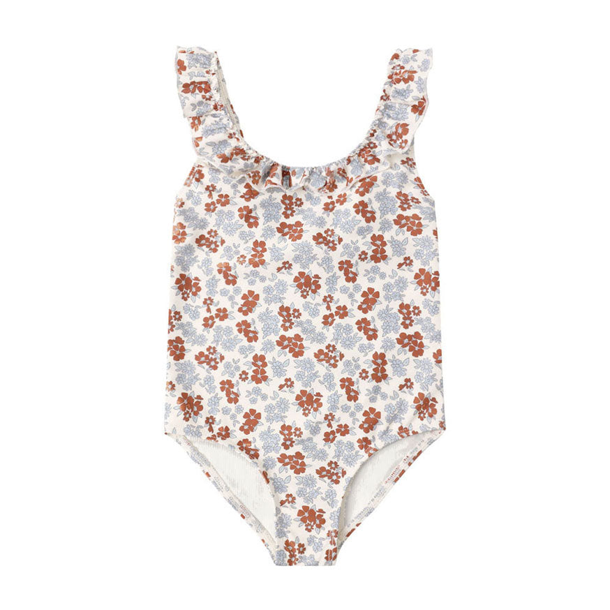 Rylee and Cru Americana Floral Giana One-Piece