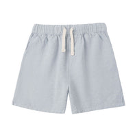 Rylee and Cru Heathered Light Blue Perry Short