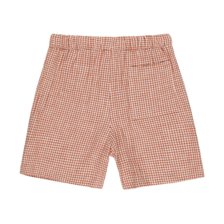 Rylee and Cru Poppy Gingham Perry Short