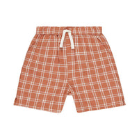 Rylee and Cru Poppy Check Perry Short