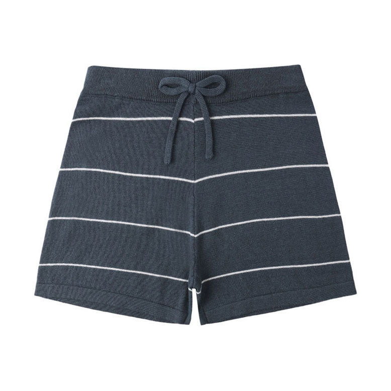Rylee and Cru Navy Stripe Chandler Knit Short